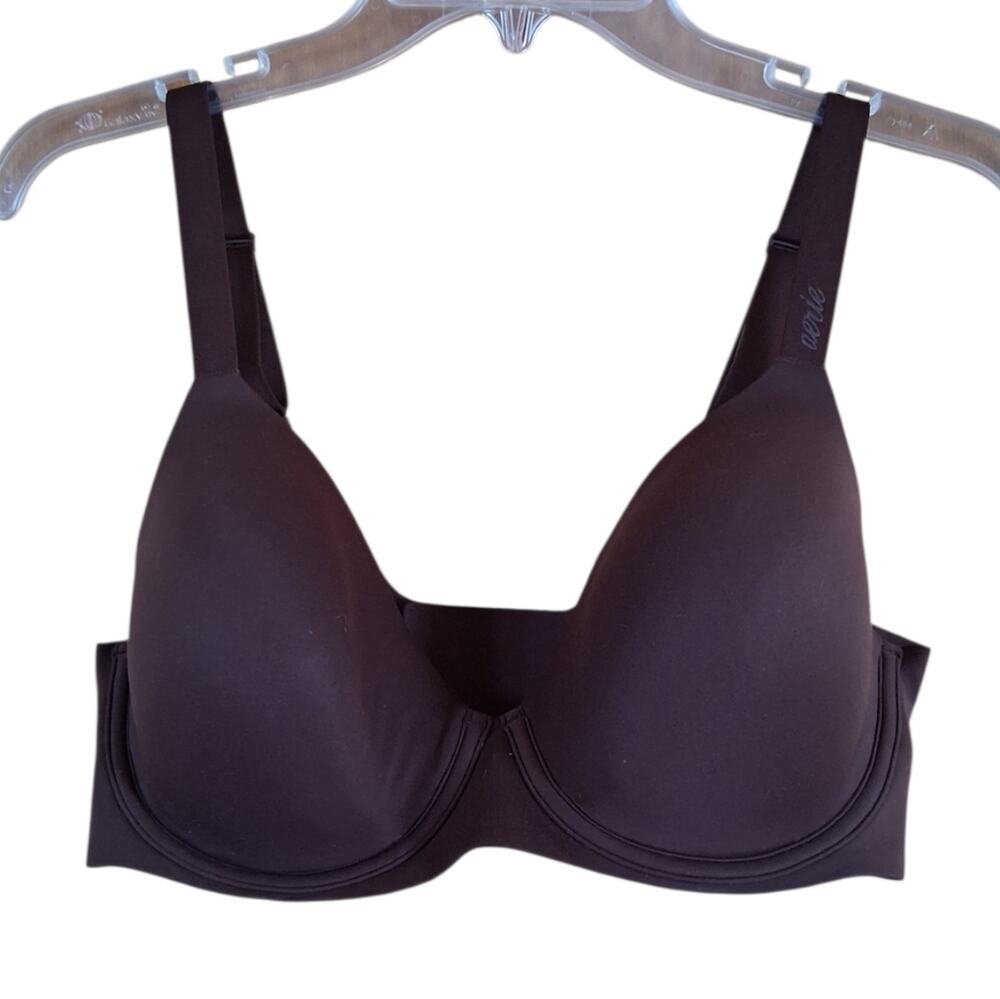 Aerie Smoothez Full Coverage Underwire Bra Brown Size 36D